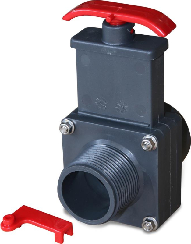 Trend Pool Absperrschieber 1 1/2" AG - 1 1/2" IG