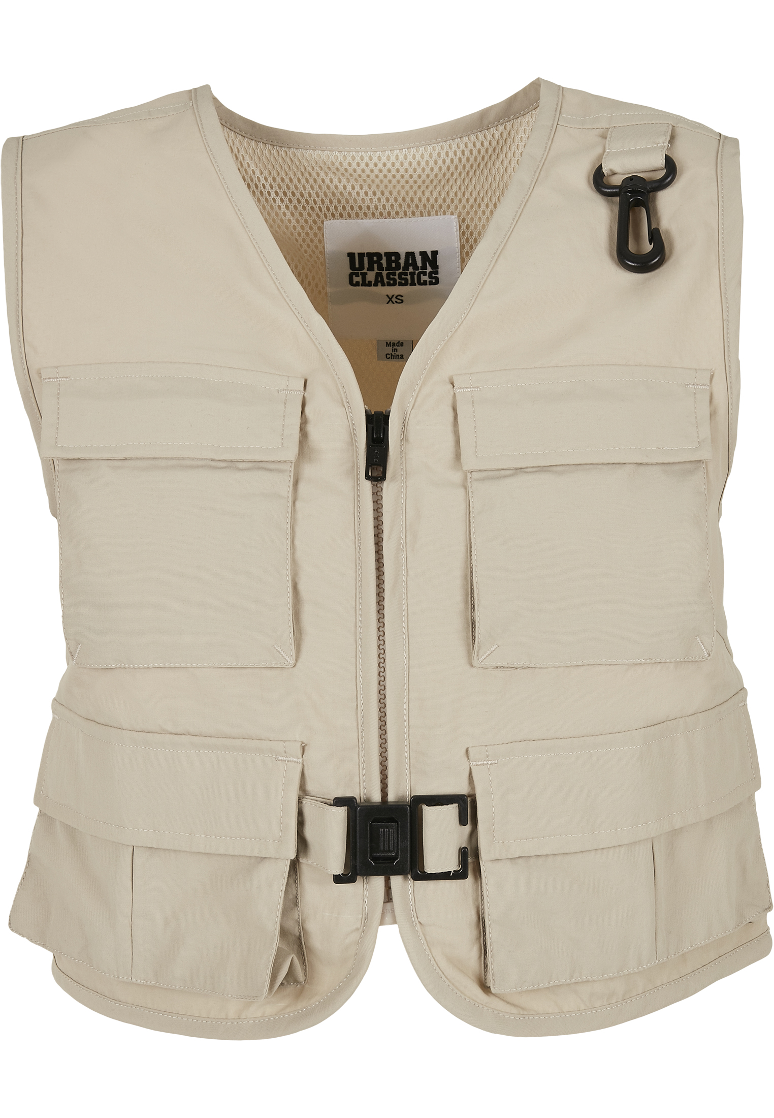 Ladies - Short Tactical Vest Black - 3XL