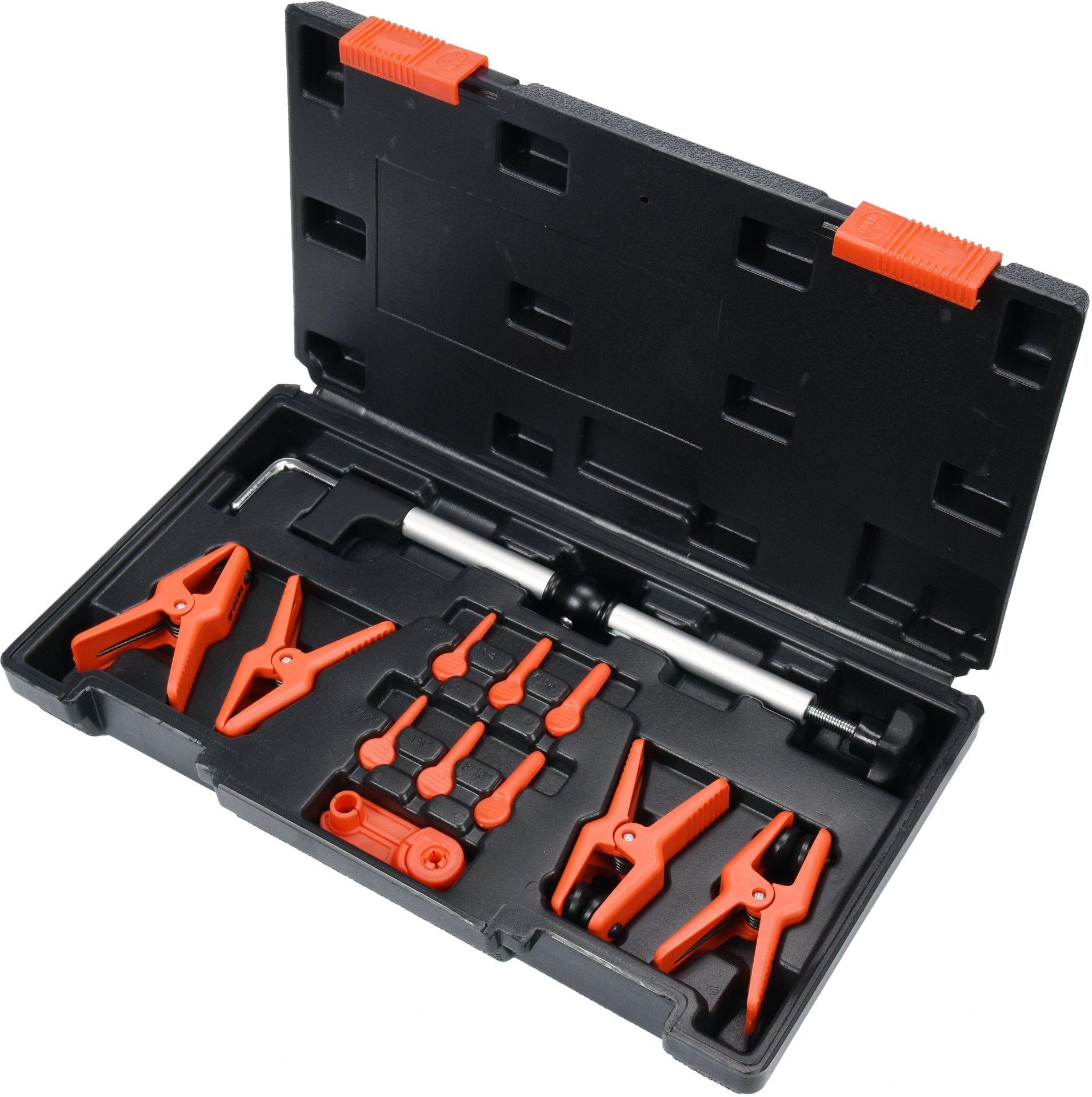 YATO Klemmen-Set für Metall- und Gummileitungen TRI-YT-08392