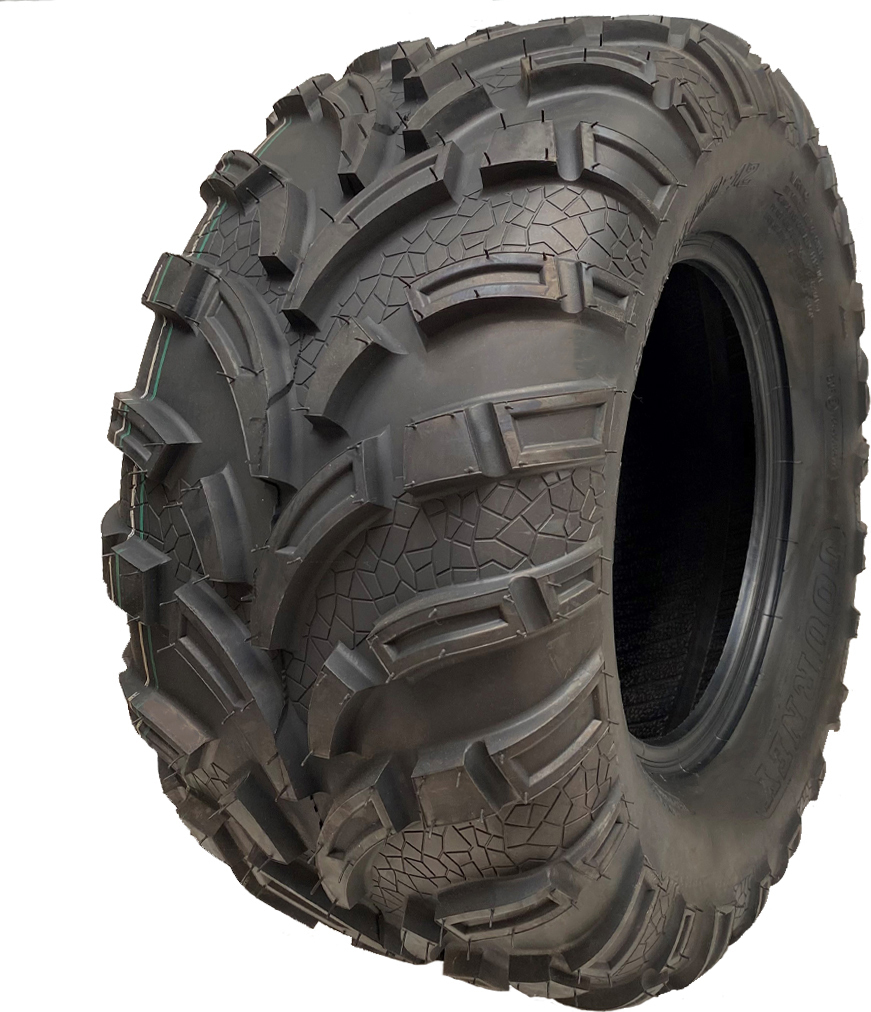 25x11.00-12 ATV Quad pneumatika 6ply Wanda 373A E-Marked Road Legal Tubeless 450kgs
