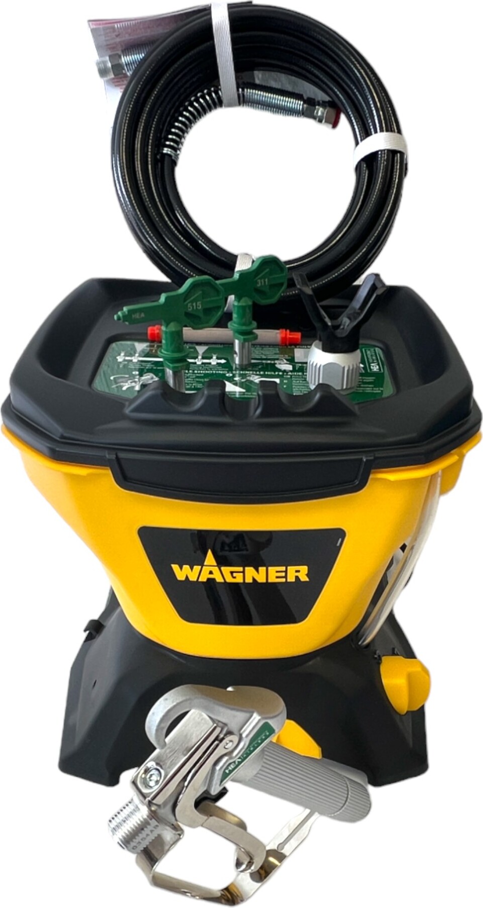 Wagner SprayTech Control 150 M, Farbe, 5,5 l, Acrylfarbe, Latexfarbe, Terrassenbeläge, Holz, 110 bar, 0,9 l/min 2394312