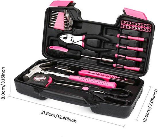 OEM Handwerkzeug Rosa 39tlg. Multifunktionsset mit Maßband 2026
