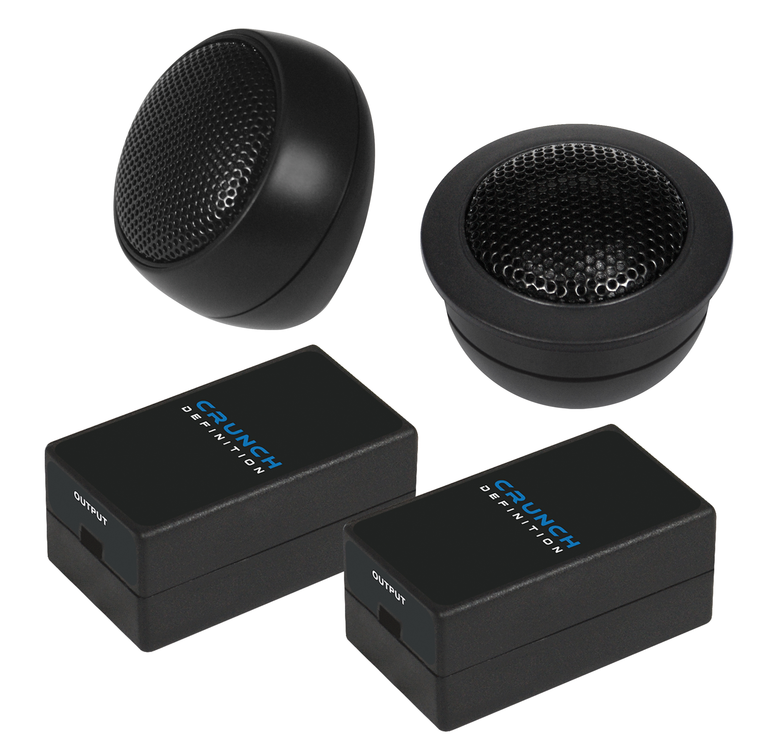 CRUNCH DEFINITION Tweeter-Set DST Hochtöner Set 25 mm 200 Watt max Tweeter Set