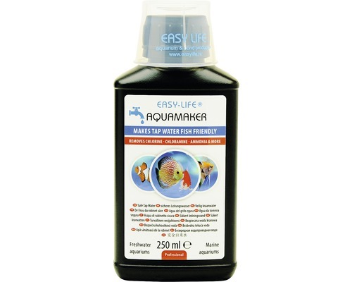 Easy Life AquaMaker, Wasseraufbereiter, 250 ml, AquaMaker wird idealerweise dem zum Wasserwechsel verwendeten Leitungswasser beigegeben. Verwenden... AQM0250