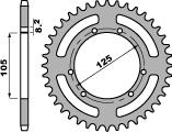 Rückritzelsatz PBR 4402 48 Zähne für DT 50, Rieju/Malaguti 50, Kette 420