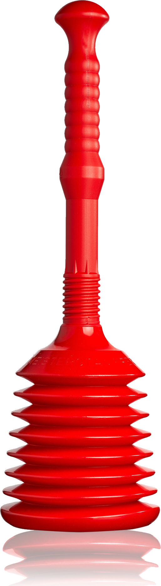TURBO PRODUKTE Turbo Stampfer – 10-faches Ansaugvolumen, ohne Chemie – Rot 032-PAN