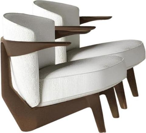 AEA Sessel in modernem Design Sanfter Luxus ohne Schnickschnack