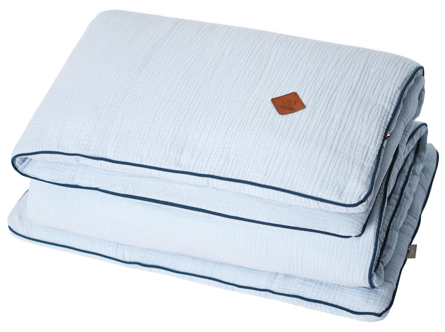 Bettset Jeanne 2 teilig - 140 x 100 cm - Blau | by SEVIRA KIDS COUETTE-JEANNE-BLEU
