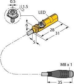 Turck Magnetfeldsensor BIM-UNT-A #4685743