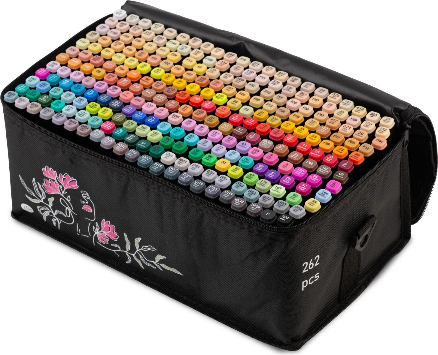 Nukido NK-915 Alkoholmarker mit Tasche, 262 Stück GSHB_janshop_791500
