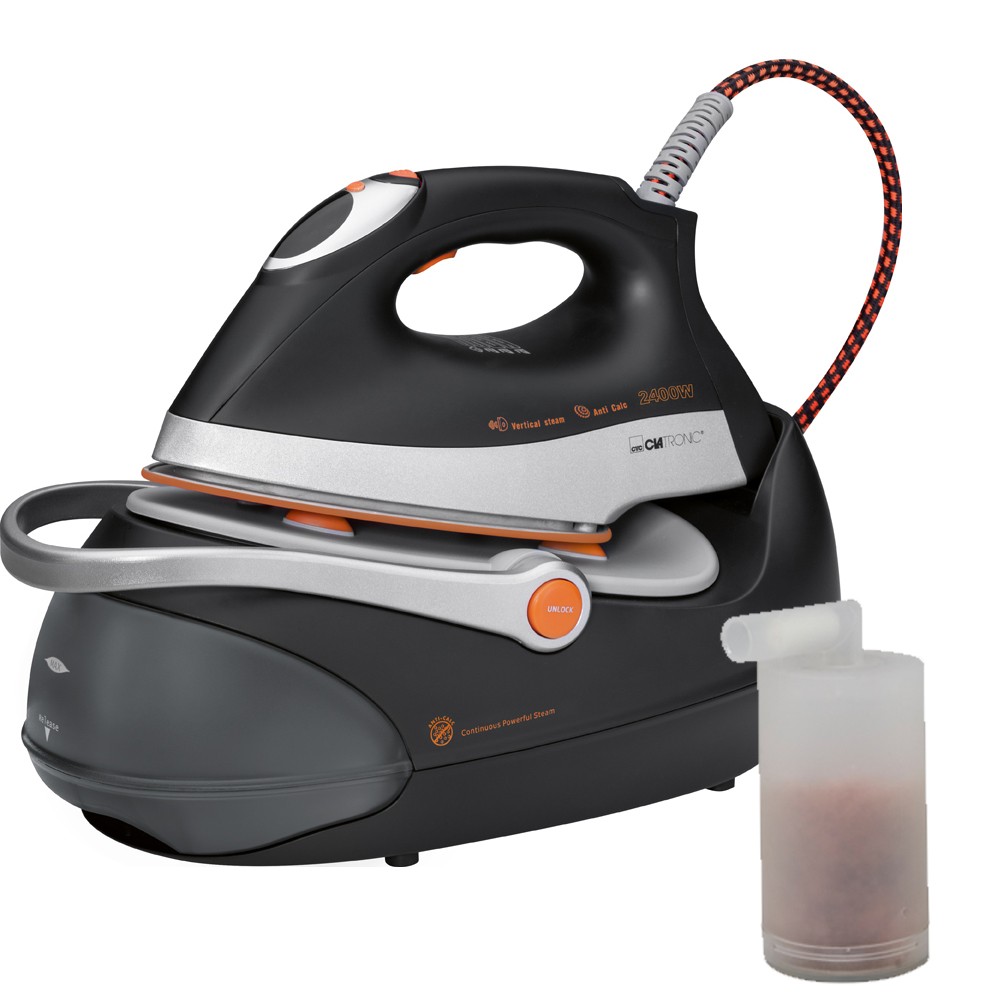 Clatronic Dampf-Bügelstation Bügeleisen 1 Liter Wassertank DBS 3503 dbs3503