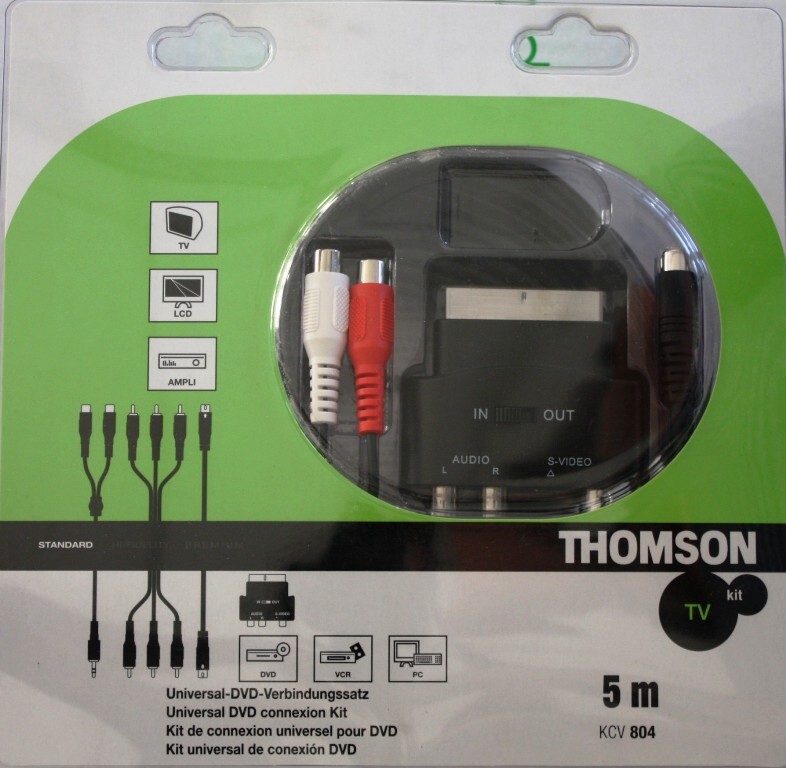 Thomson Video Verbindungs-Set 5m 131276