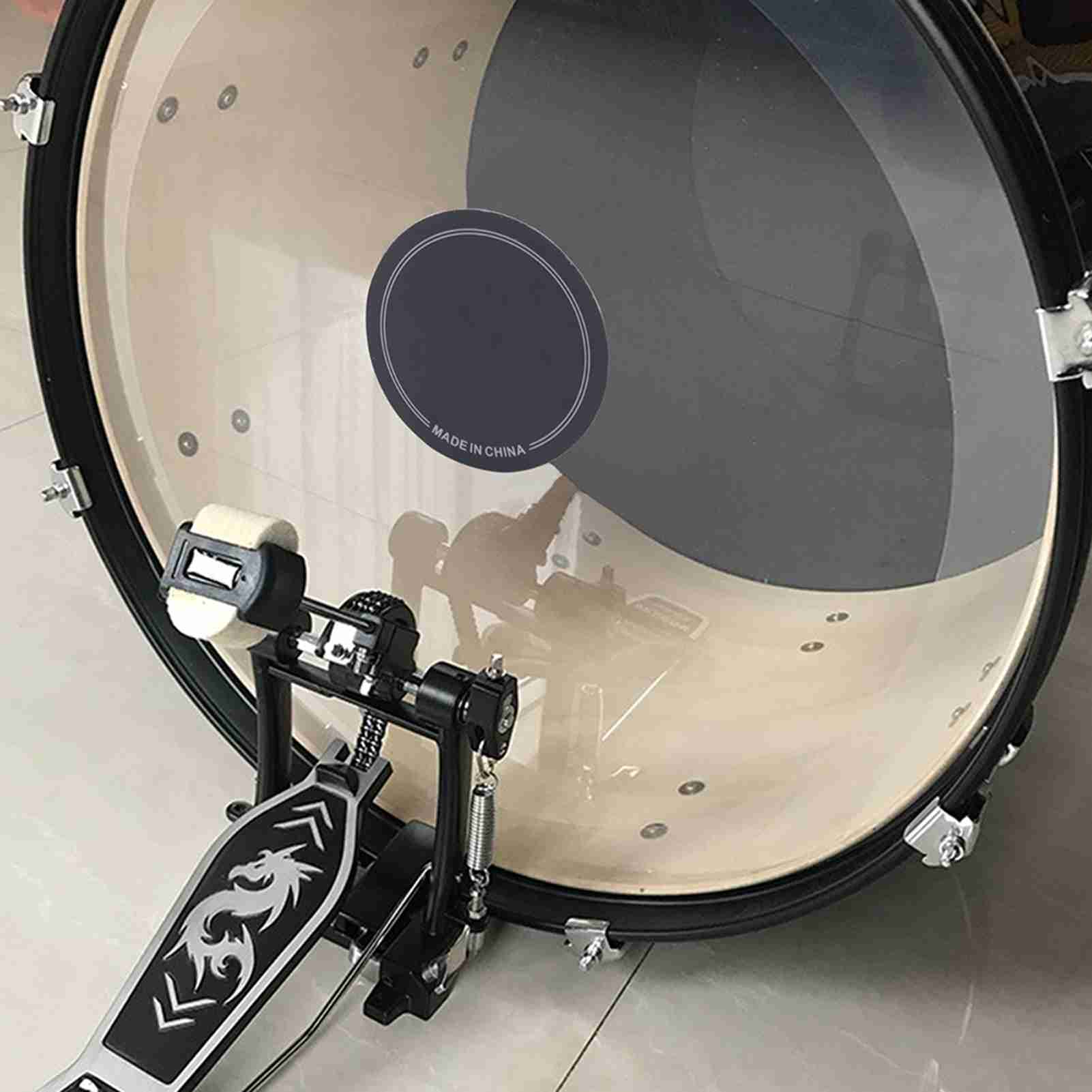 Cocosity Bass Drum Patch,Drum Patch,Single Pedal Drumhead Patches,Drum Pad Sticker,Drum Pad Sticker Replacement,Drumhead Patch