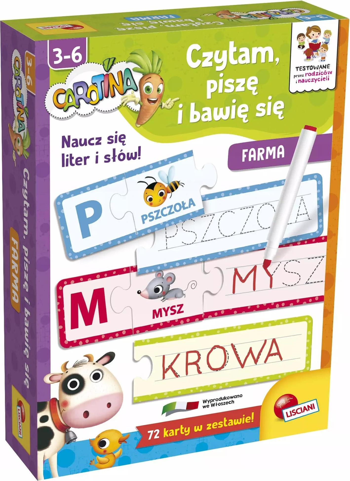 Dante Carotina Ich Spiele, Lese Und Schreibe Bauernhof 6917