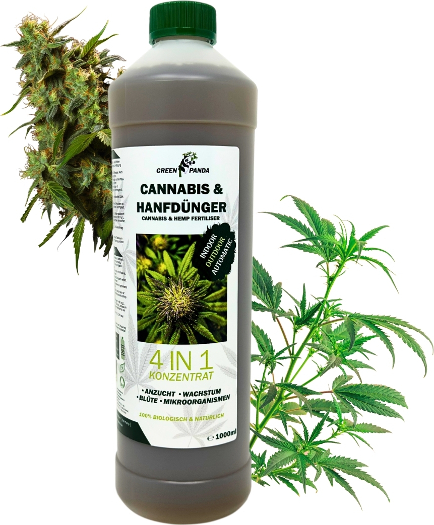 Biologischer Pflanzendünger 1 Liter - All-in-One Für Indoor & Outdoor