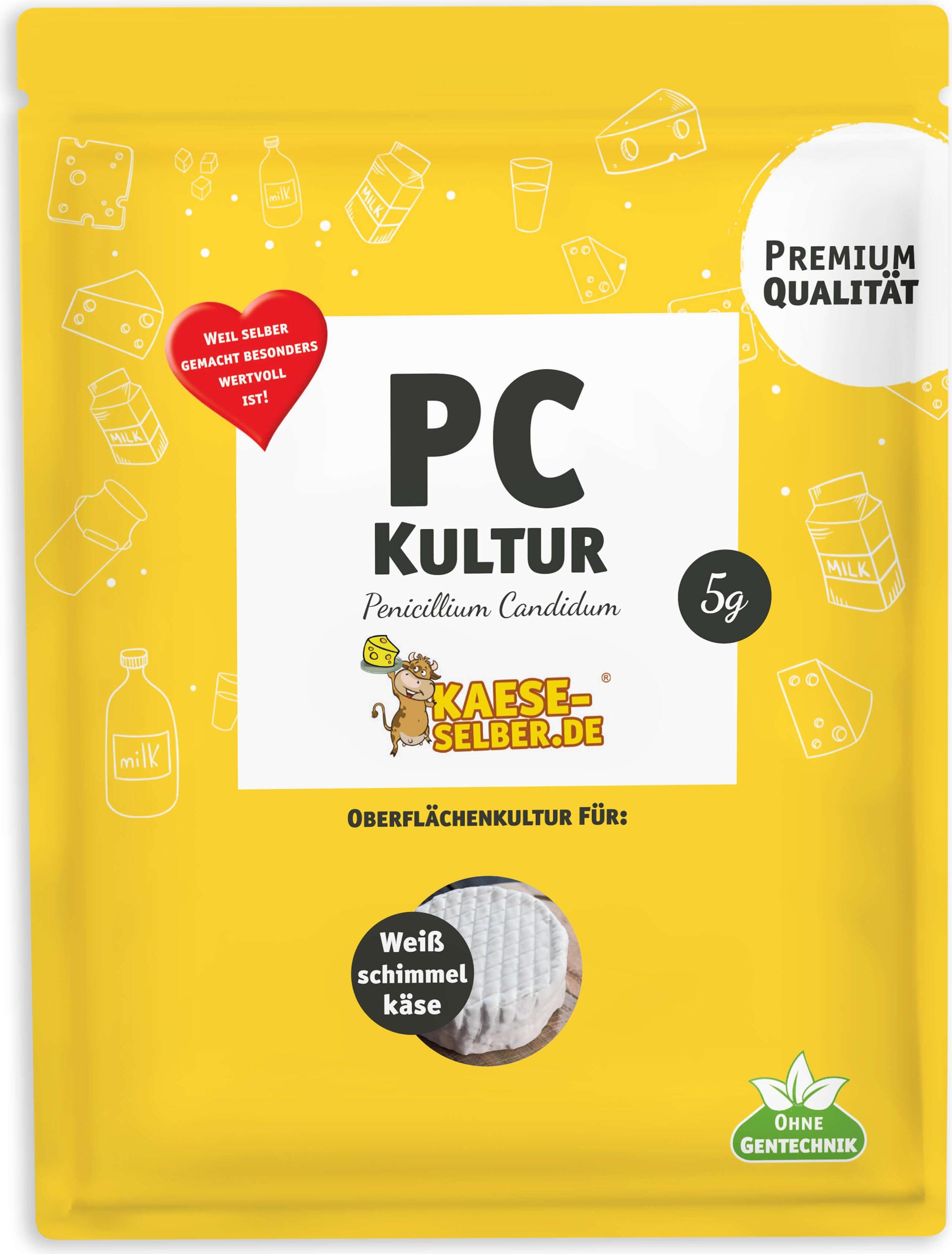 KAESE SELBER PC Penicillium Candidum für Weißschimmelkäse