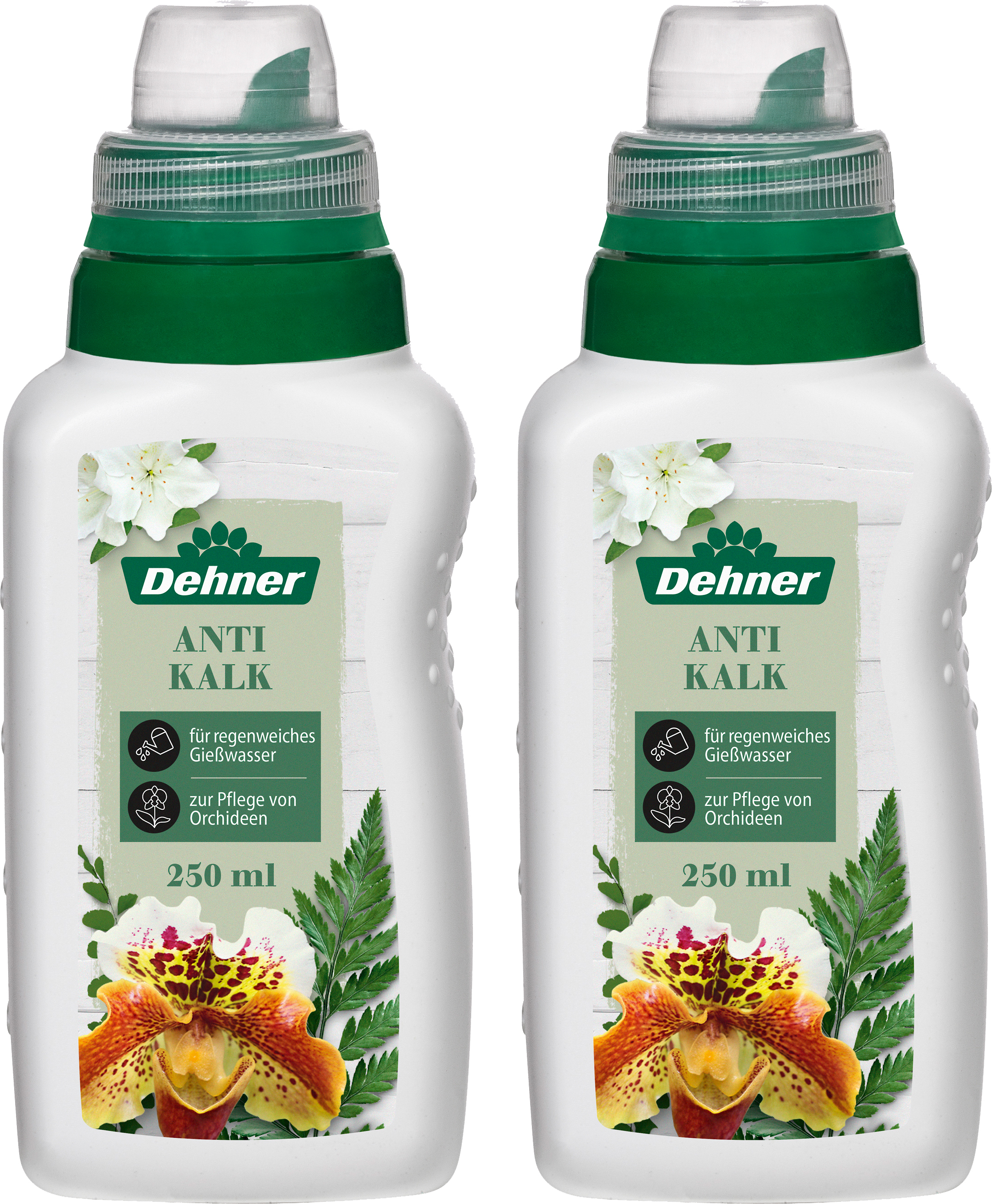 Dehner Antikalk Wasser-Enthärter, Universaldünger zur Verbesserung von Gießwasser, 2 x 250 ml (500 ml), für je ca. 25 l 20010011521