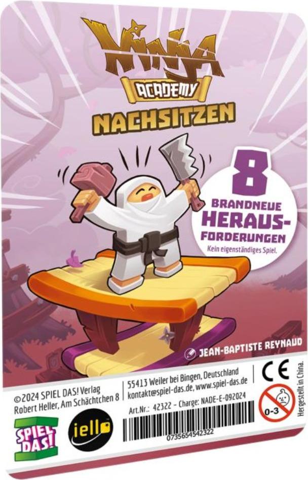 SPIEL DAS! Ninja Academy Nachsitzen SDA42322