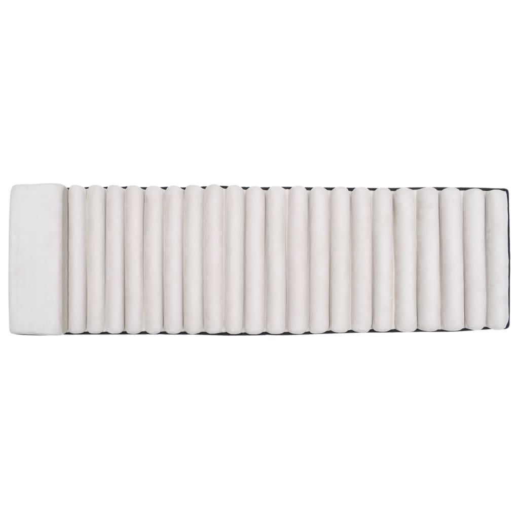 vidaXL SonnenliegenAuflage Creme Kaufland.de
