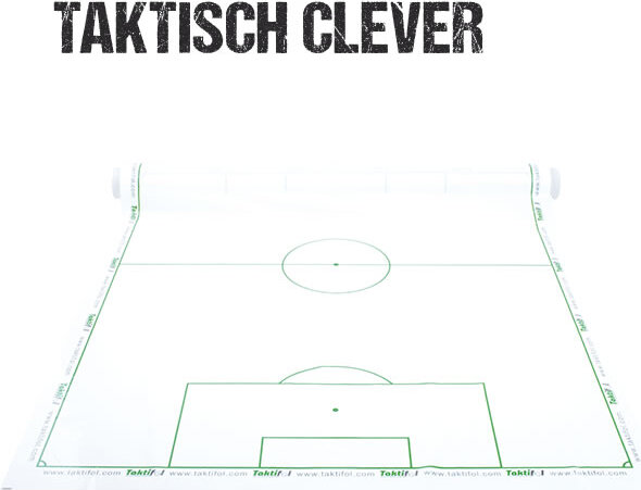 Taktifol Taktikfolie für Fußball, 6325 FB