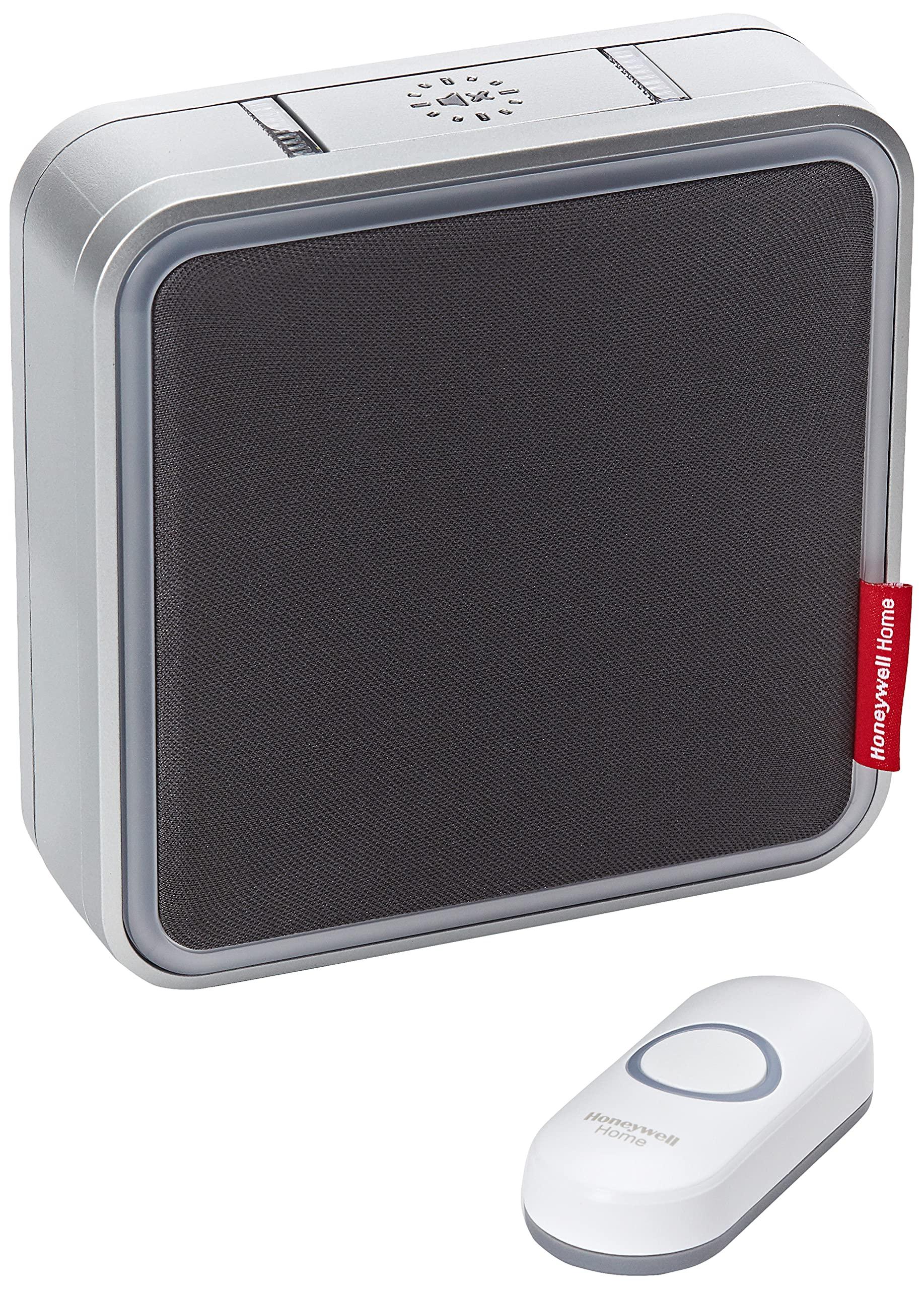 Honeywell dc917ng 9-Reihe Wireless 200Meter MP3Trklingel mit Halo Licht-Grau