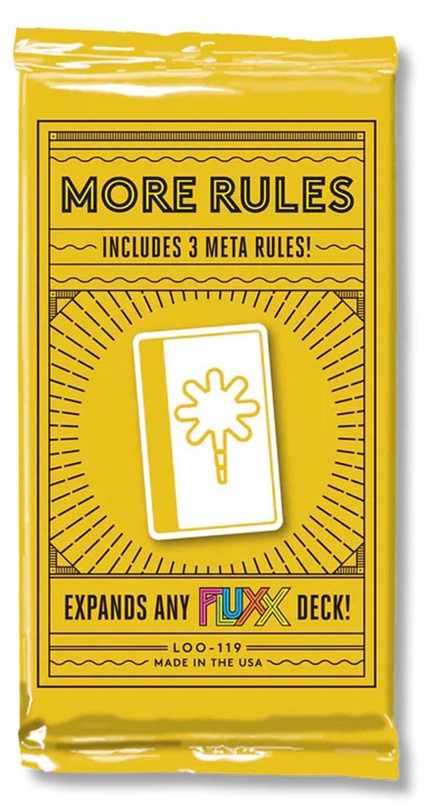 Looney Labs More Rules Fluxx Expansion - Kartenspiel Erweiterung - EN Version LOO-119