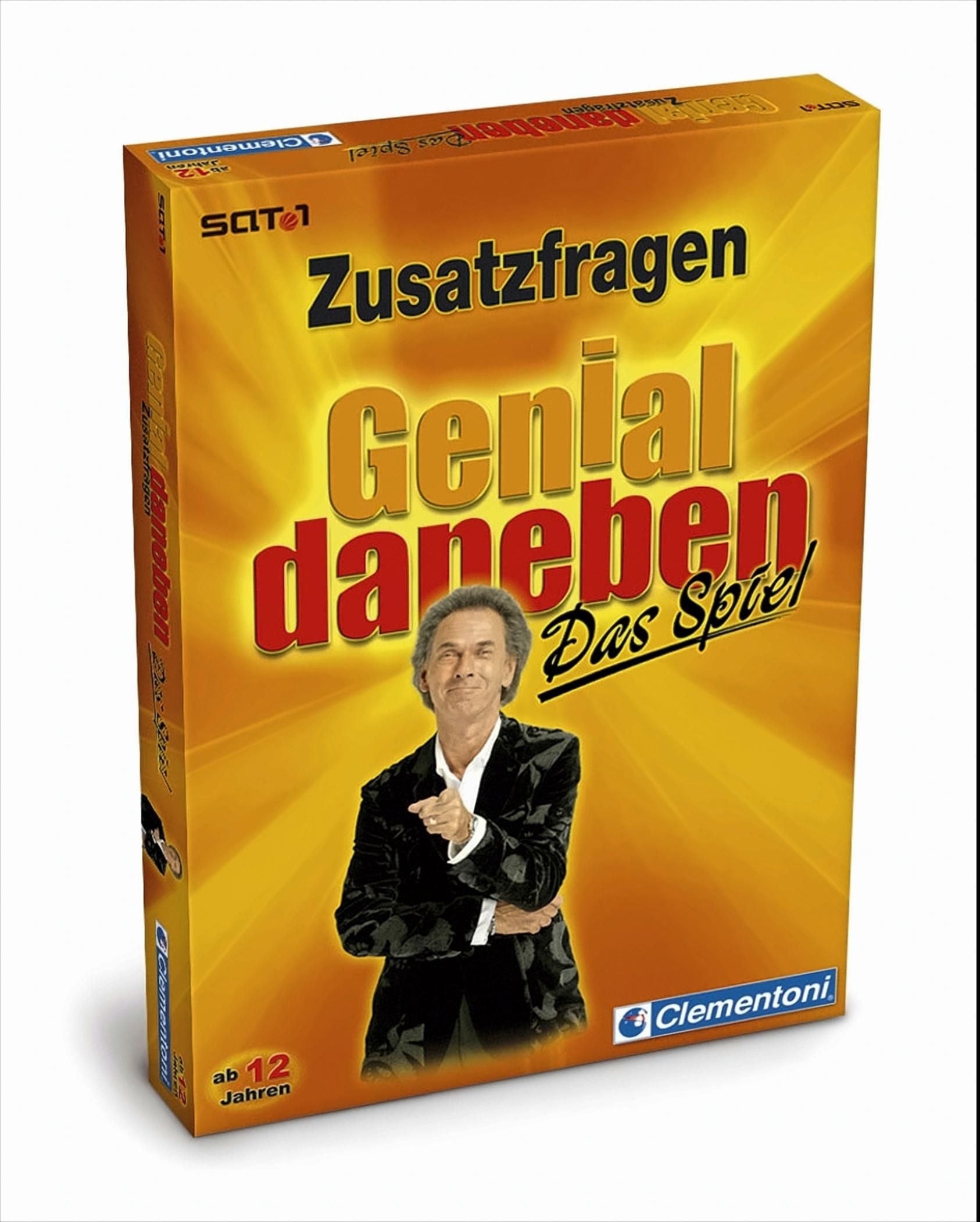 Clementoni SpA Clementoni 69093 - Genial Daneben, Zusatzfragen