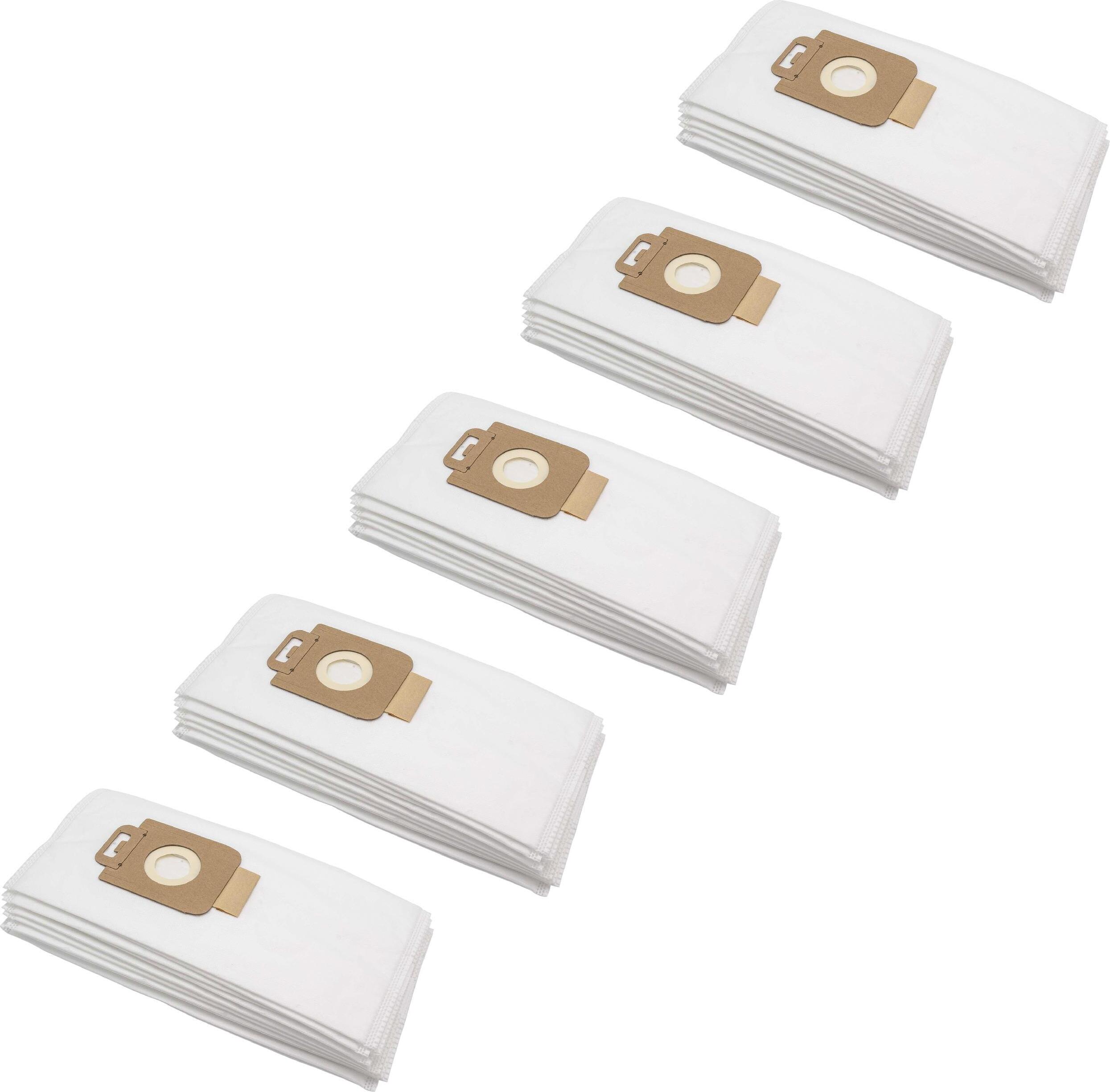 vhbw 50x Staubbeutel kompatibel mit Nilfisk King 410, King, King 430, King 420, King 510, King 500, King 518 Staubsauger - 32,5cm x 15cm Weiß 170144083-17