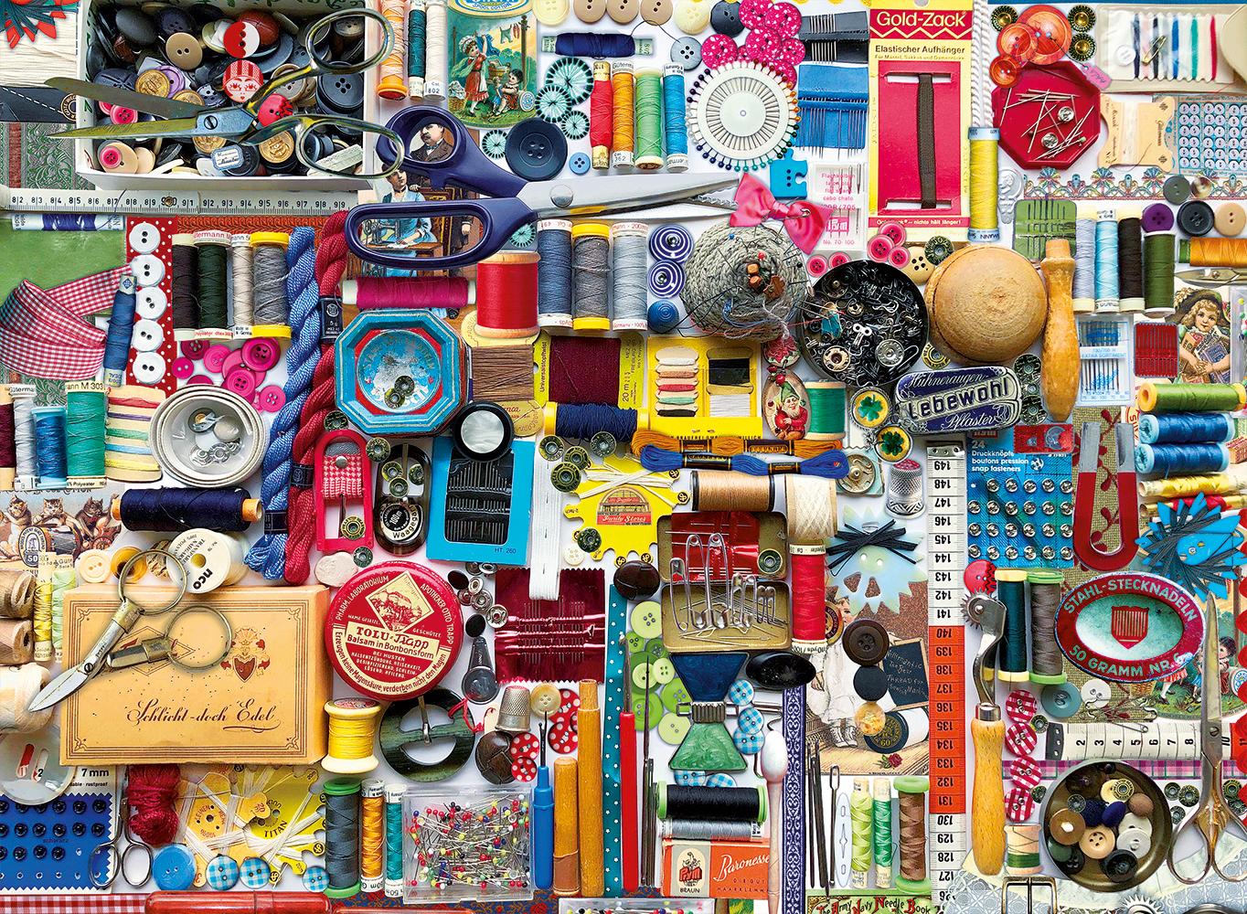 BLUEBIRD Puzzle-Nähset 6000 Teile 70571