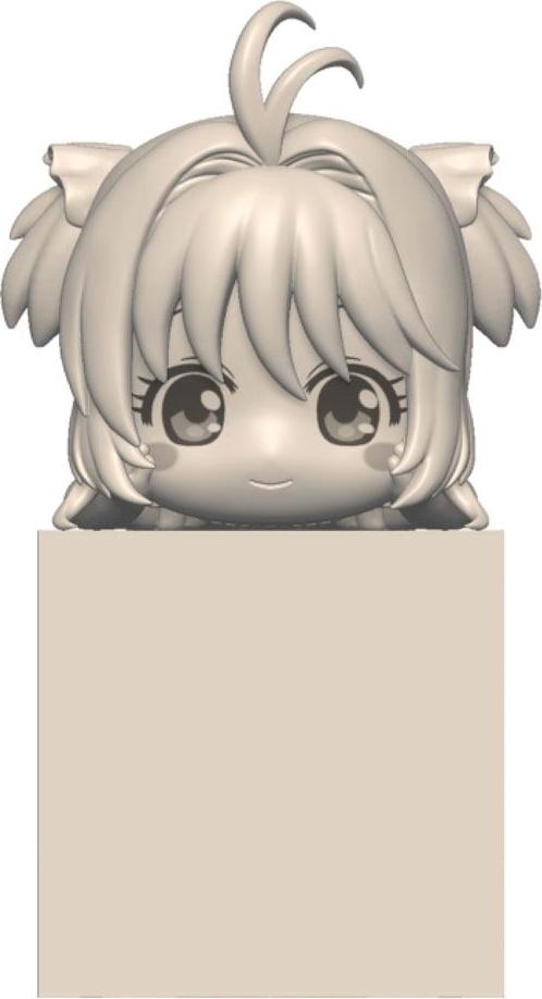 Furyu Cardcaptor Sakura Hikkake PVC Statue Sakura A 10 cm
