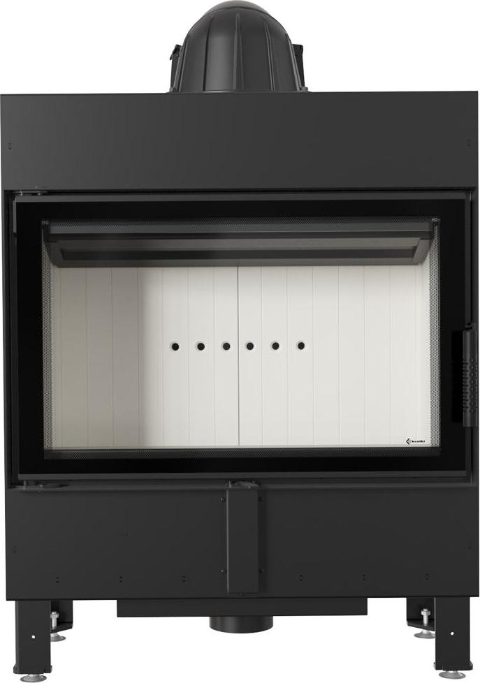 Oceľový krb KRATKI LUCY SLIM 10 kW Ø 160