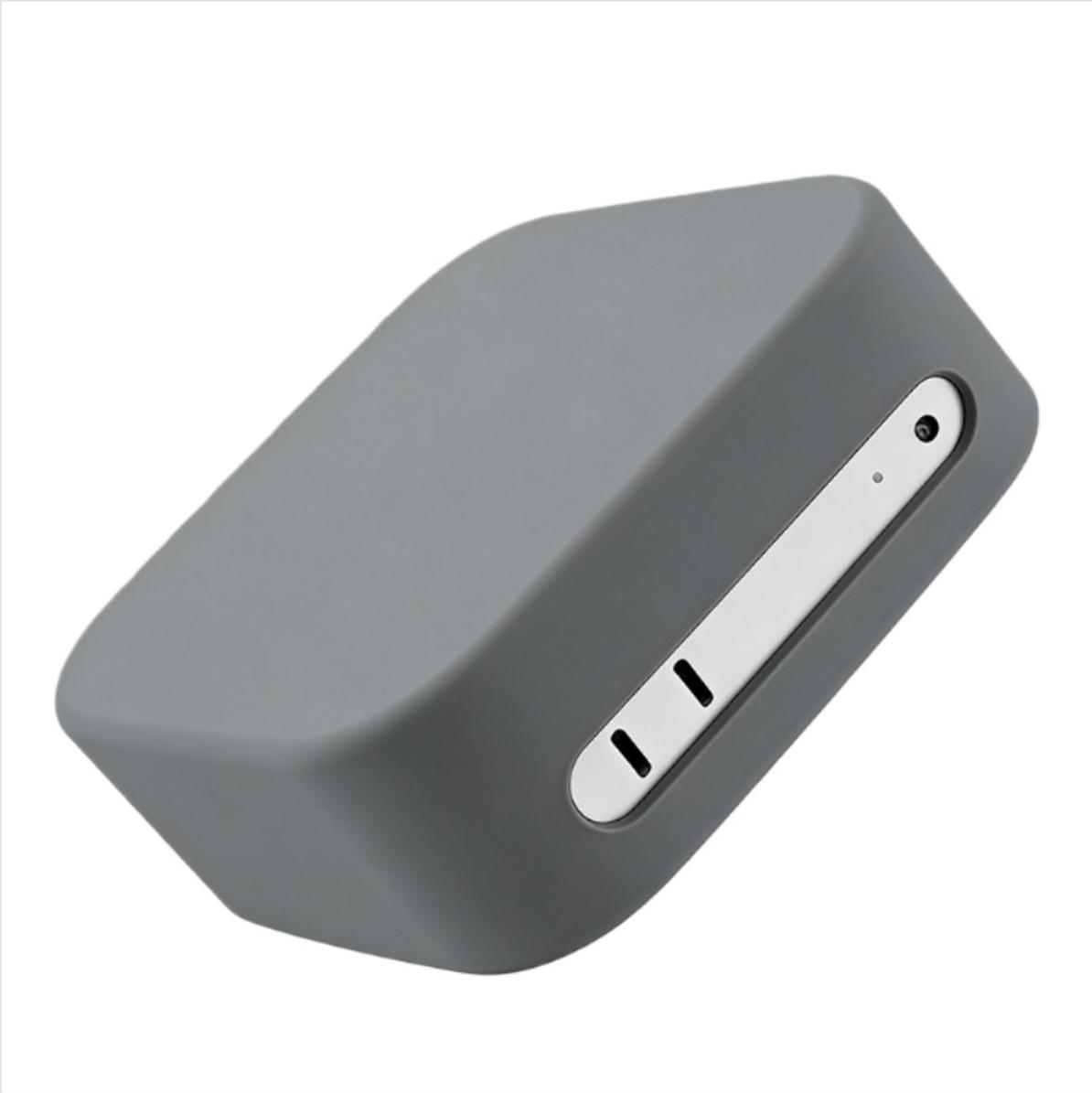INF Silikon Schutzhülle für Mac Mini M4 - Stoßfest, Staubdicht, Wärmeableitung Grau 410278