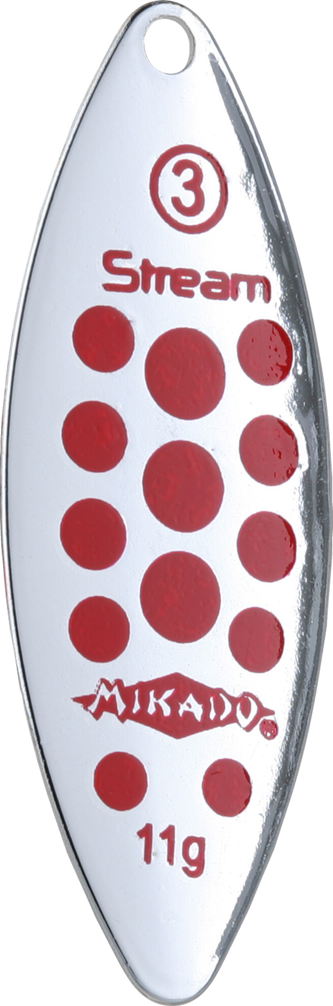 Mikado Spinnerstream No 4 SILVER / 10 PMB-OST-4S-10