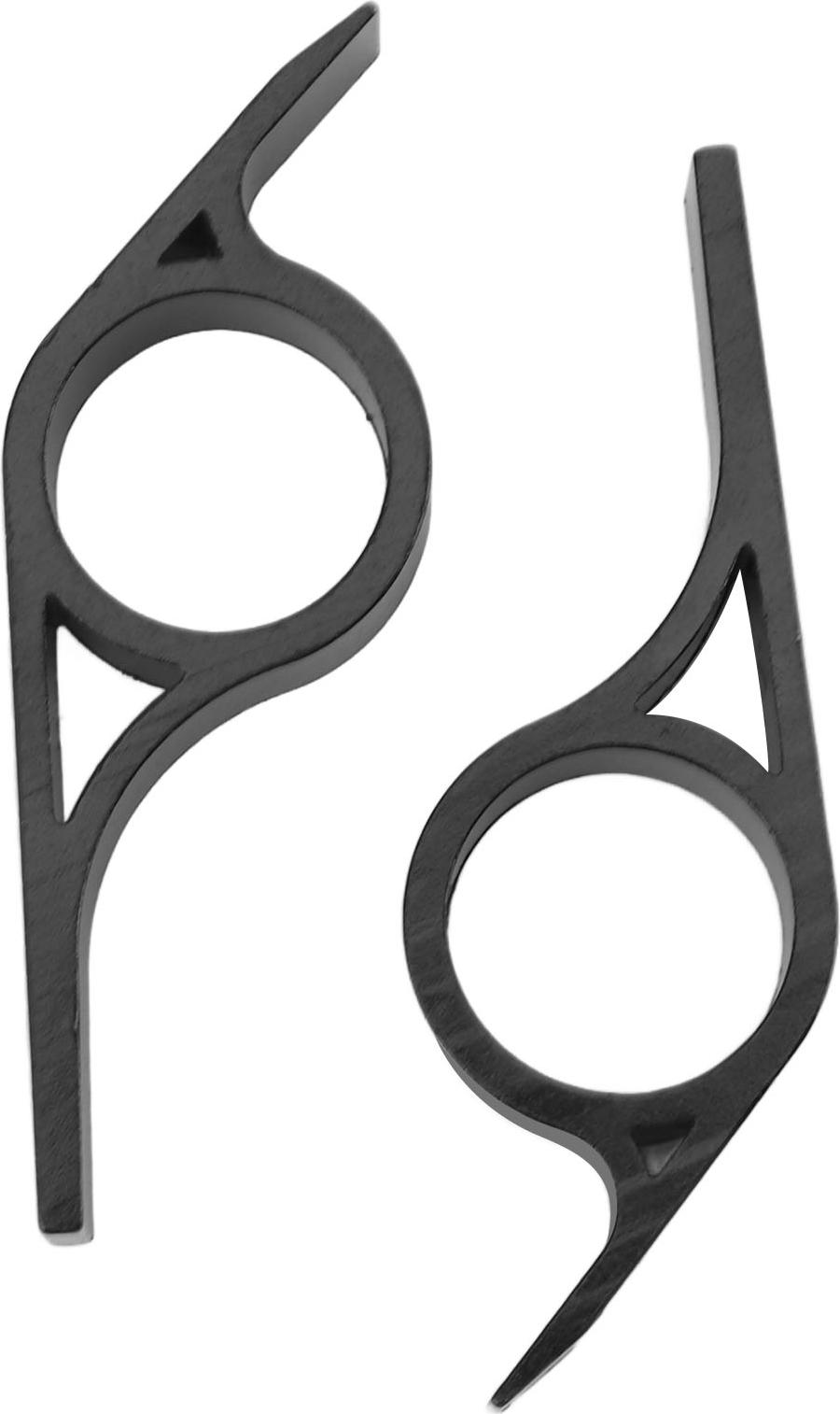 Gistuch 2 PCs Hitch Cover Pry Bar Set Aluminiumlegierung Entfernungstools