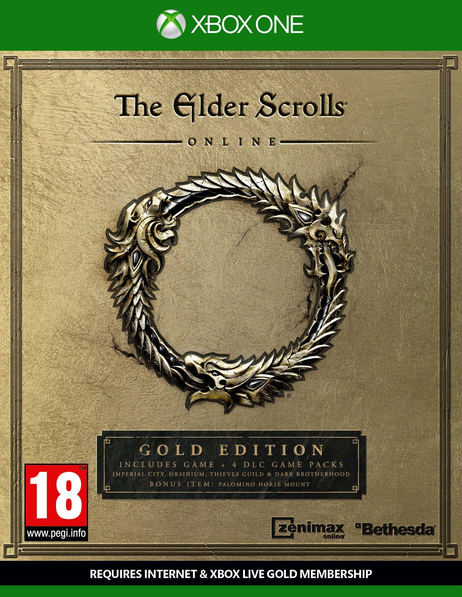 Bethesda The Elder Scrolls Online - Gold Edition, Xbox One, Multiplayer-Modus, M (Reif), Physische Medien