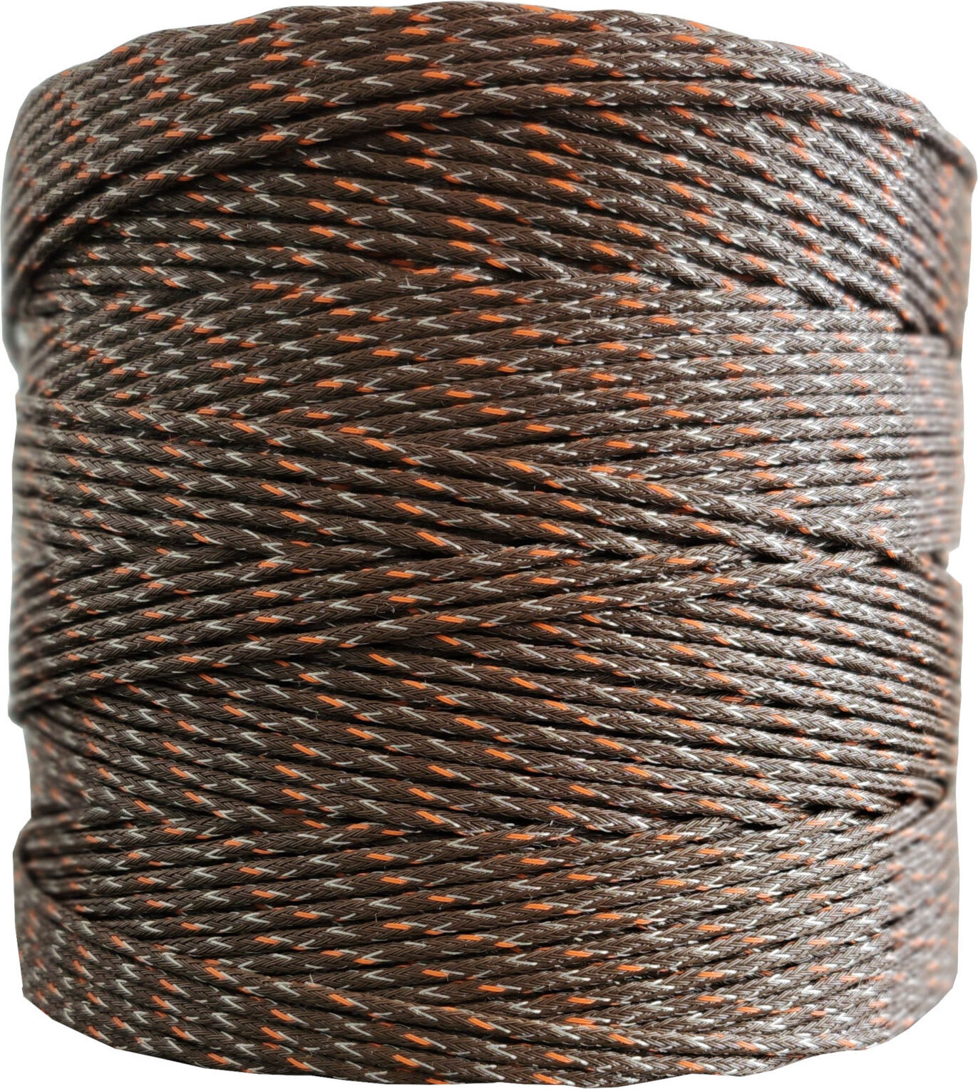 ZGM Weidezaunlitze Premium - braun/orange - 400 m, 9 Leiter SK2103