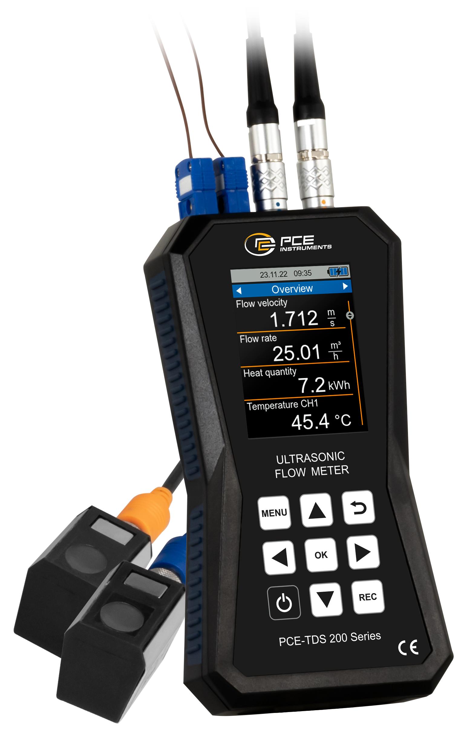 PCE Instruments Ultraschall-Durchflussmessgerät PCE-TDS 200+ S