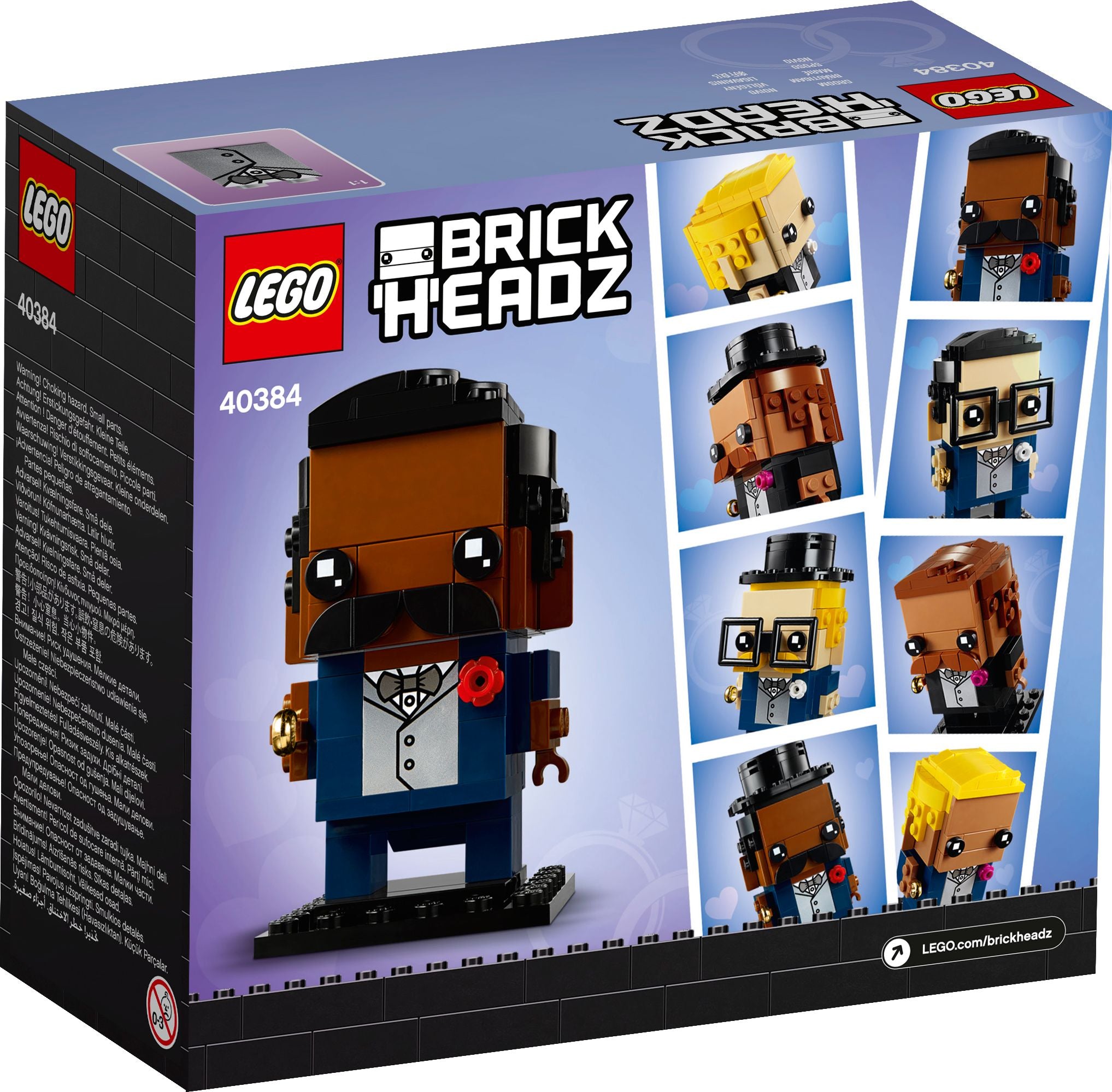 LEGO® BrickHeadz: 40384 - Bräutigam - EOL 2022