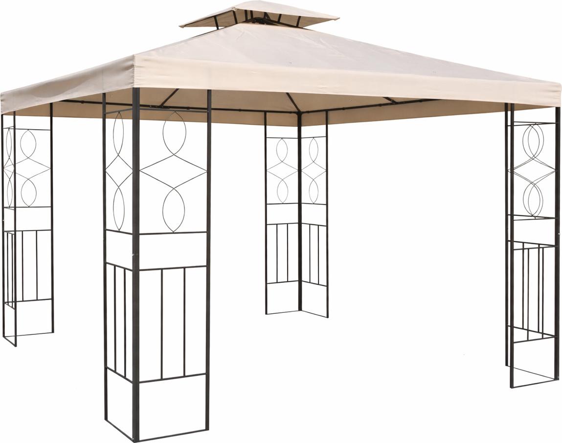 Premium Gartenpavillon Metall - 3 x 3 m Image