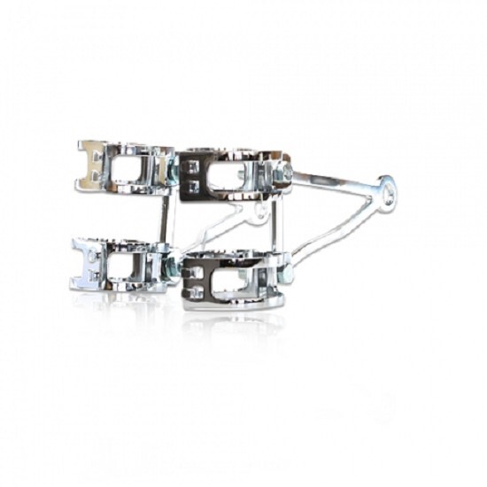 4U-Onlinehandel Lampenhalter-Set | Alu-Chrom | 47-50 mm HS_220894