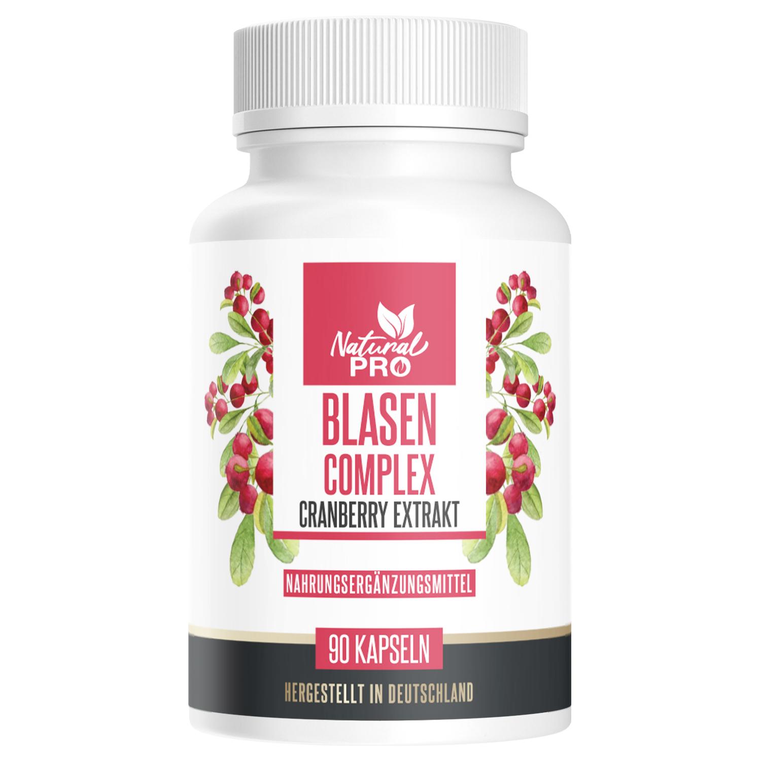 Delta7 Blasen Complex | Stärkung der Harnwege | Blasenprobleme | hochdosiert 1500mg Cranberry Kapseln