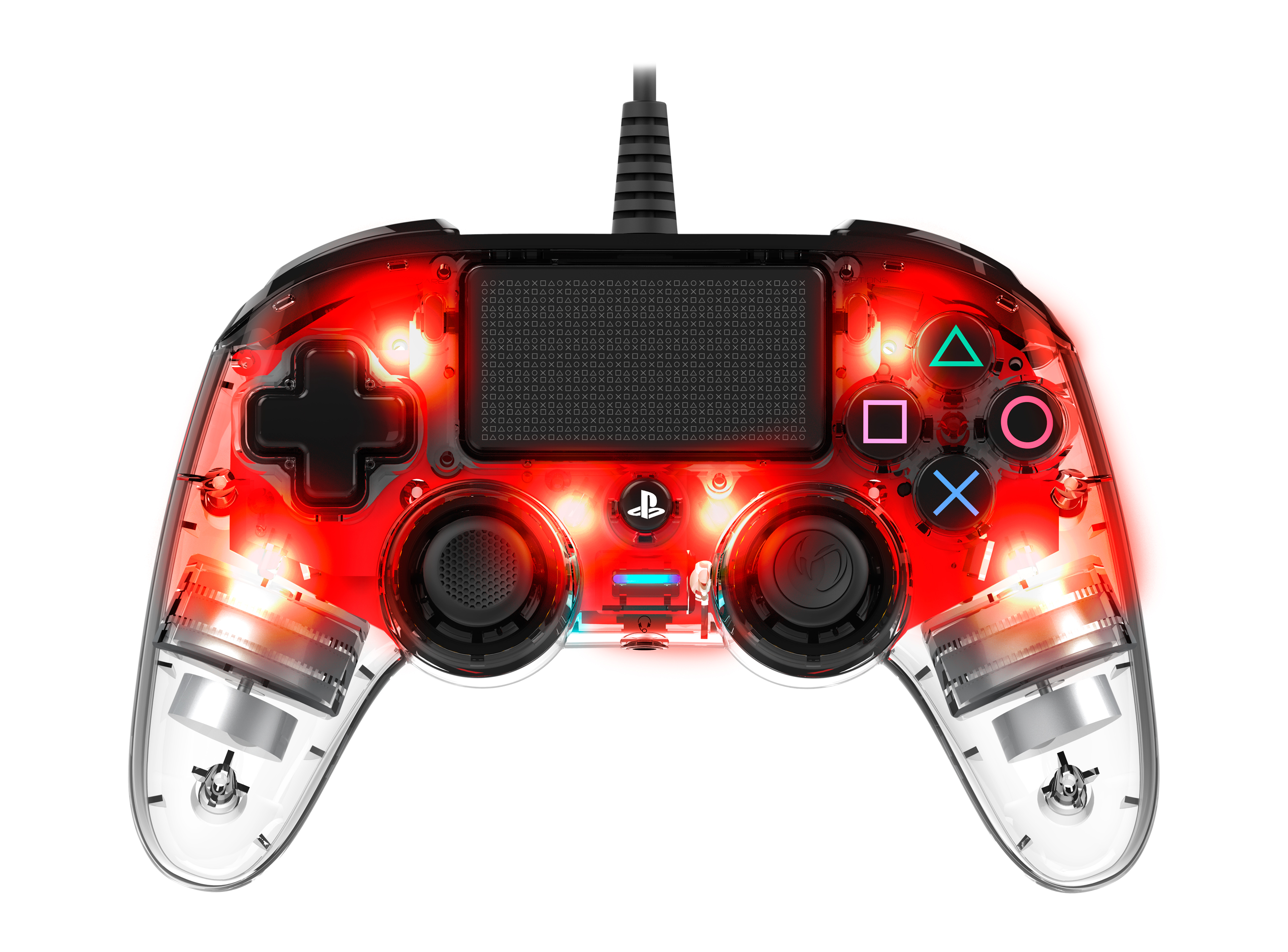 Ovládač Nacon PS4 Light Edition Red