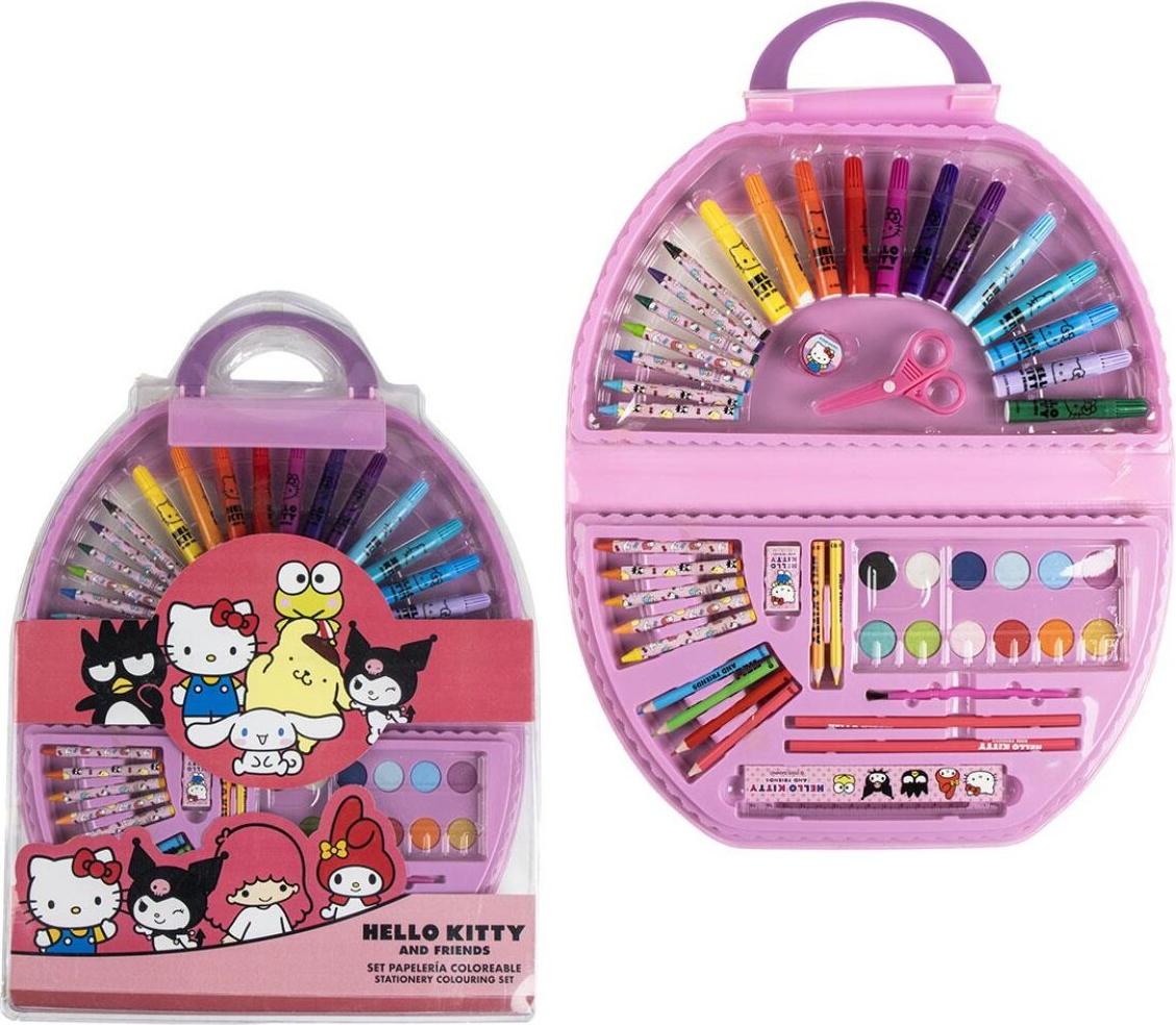 Papierwaren-Set Hello Kitty Rosa CRD-646