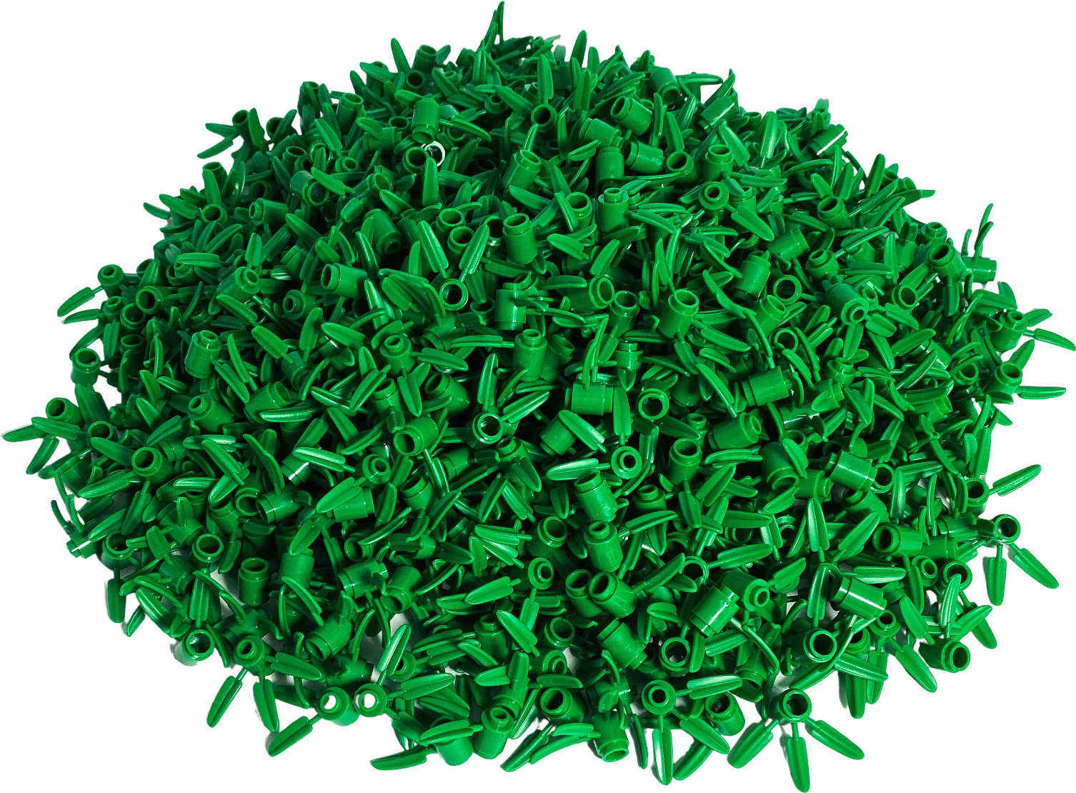 LEGO® 1x1 Bambusová rastlina s 3 listami zelená - 30176 NOVINKA! Množstvo 500x