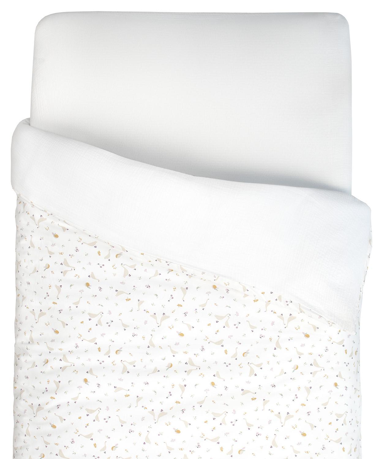 Bettbezug Sidonia - 80x120 cm - Weiß | by SEVIRA KIDS HOUSSE-SIDONIA-120