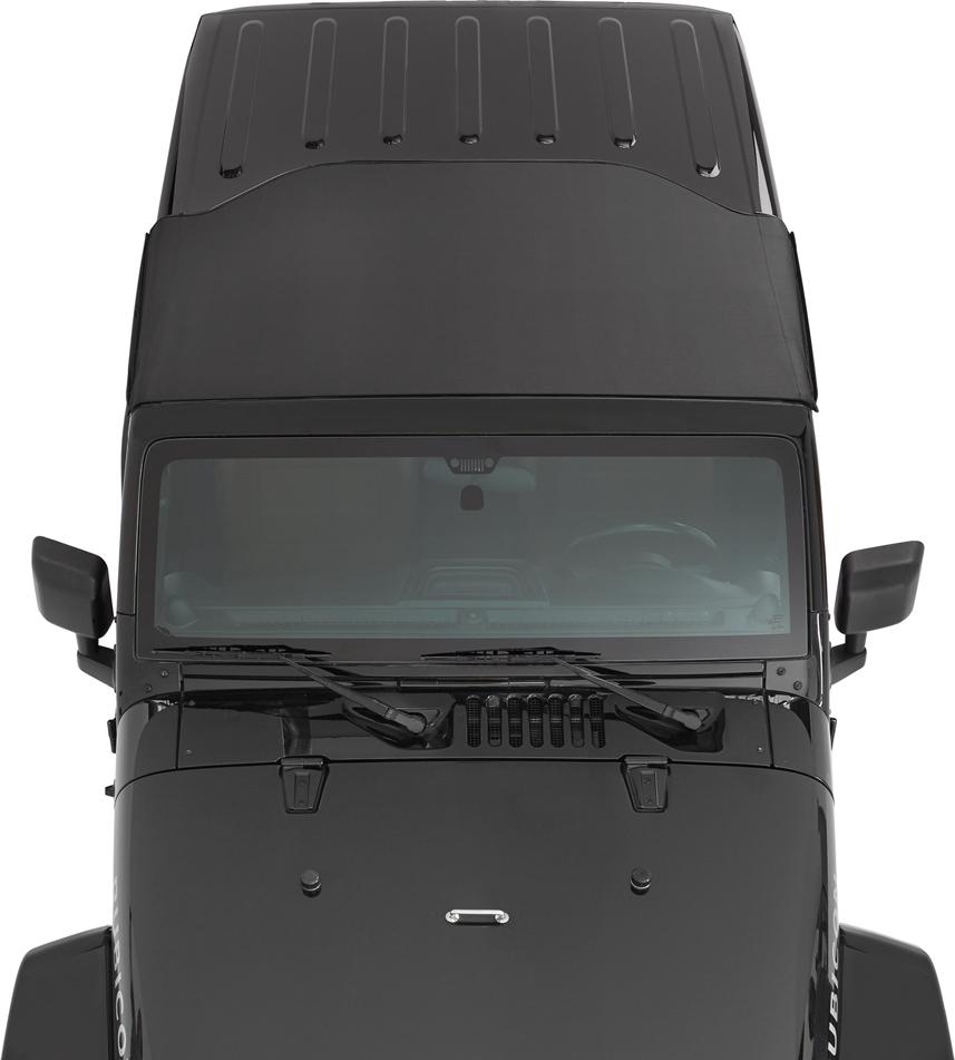 Bestop Sunrider for Hardtop Black Diamond Verdeck Jeep Wrangler JK 07-18 52453-35