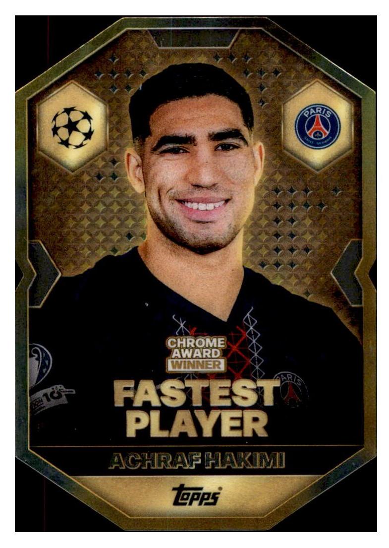 Topps CA8 – Achraf Hakimi – Gewinner des Chrome Award – 2025/2026