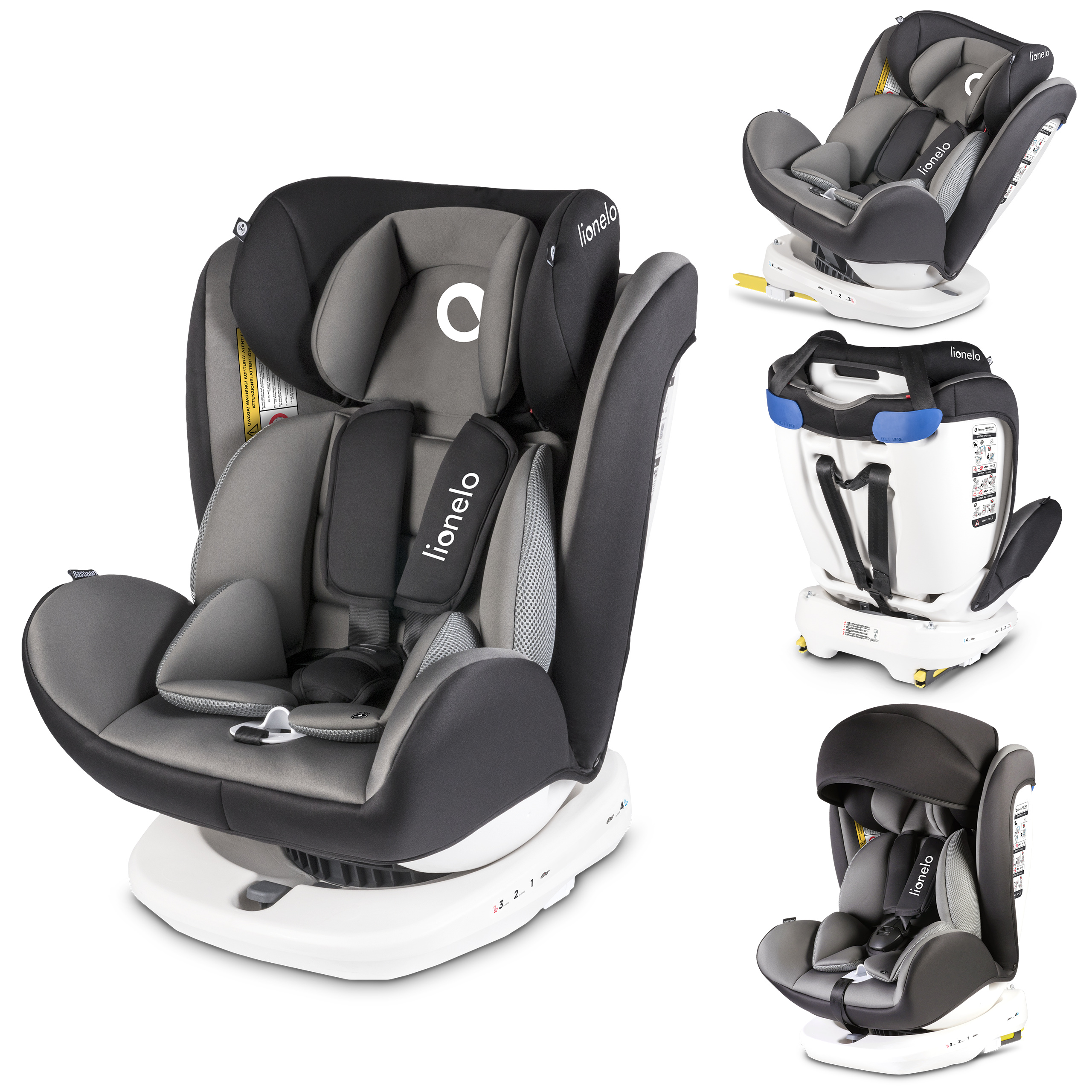 Lionelo Bastiaan - Kindersitz 0-36 kg - ISOFIX 360° Autokindersitze