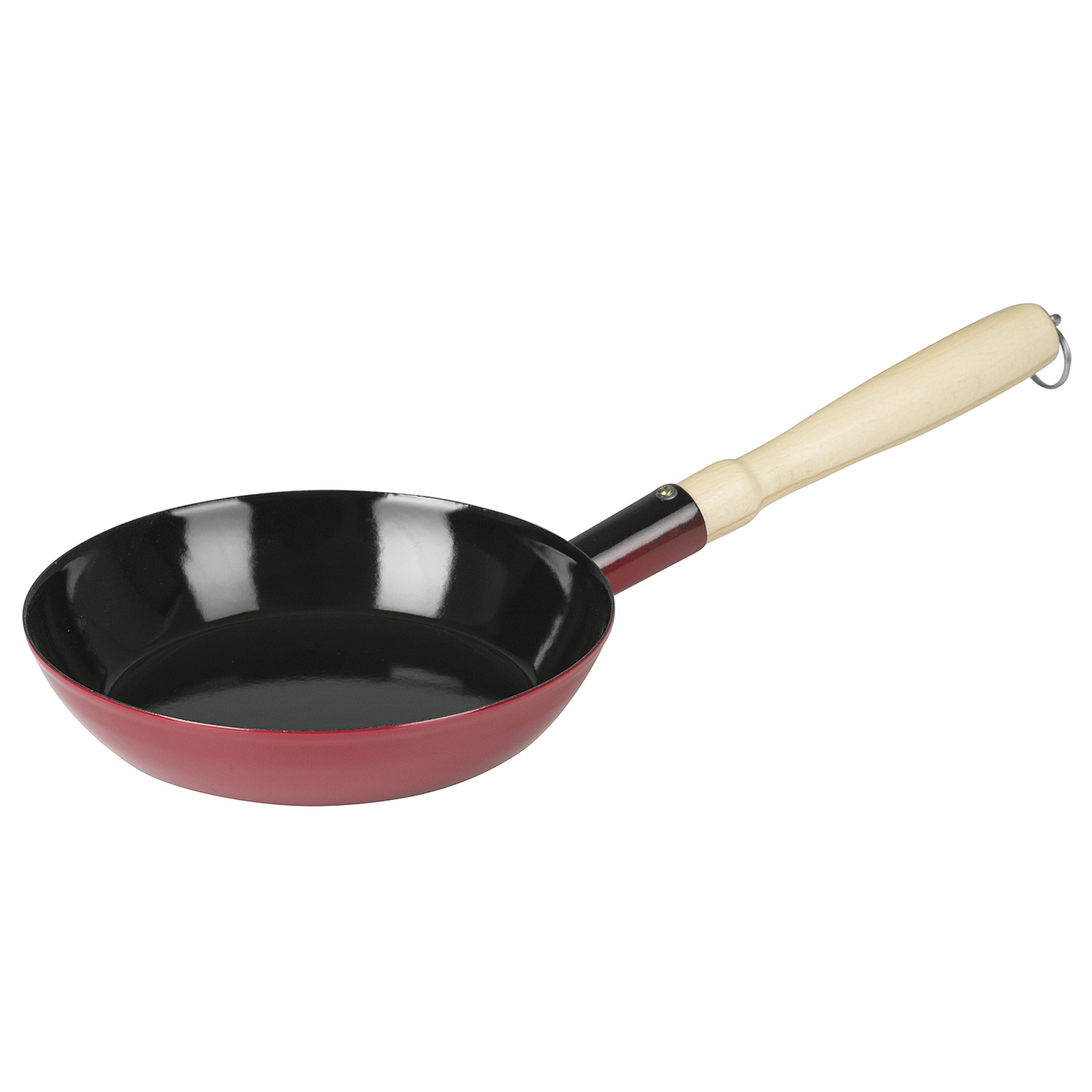 Riess Holzknecht FRY PAN 0560-22 Bratpfanne, 20 cm max. Durchmesser, Gusseisen/Gussaluminium