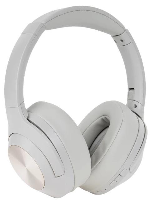Kruger&Matz KM0672-G Bezdrôtové slúchadlá F2, Bluetooth 5.3, 400 mAh, sivé